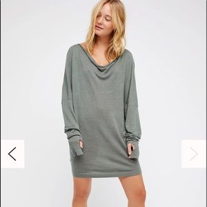 Free People Crescent Sweater Dress XS Never Worn